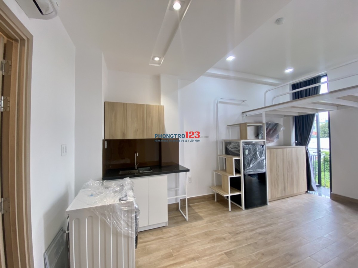 Ngon bổ rẻ duplex studio mới ting full nội thất máy giặt riêng dạng chung cư mini