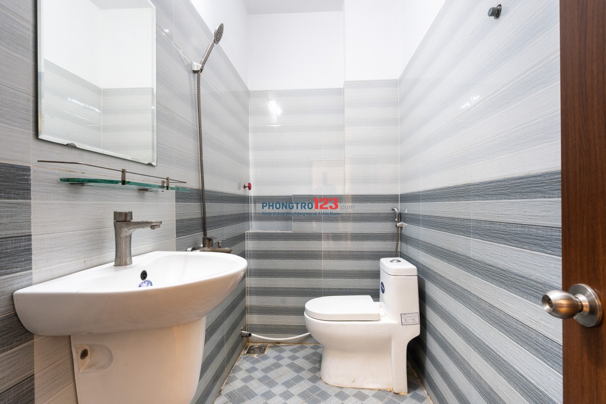 Phòng 25m2-2,9tr, cửa sổ, toilet, full tiện nghi, 24/24, hẻm ô tô ngay Lê Đức Thọ, Q.Gò Vấp
