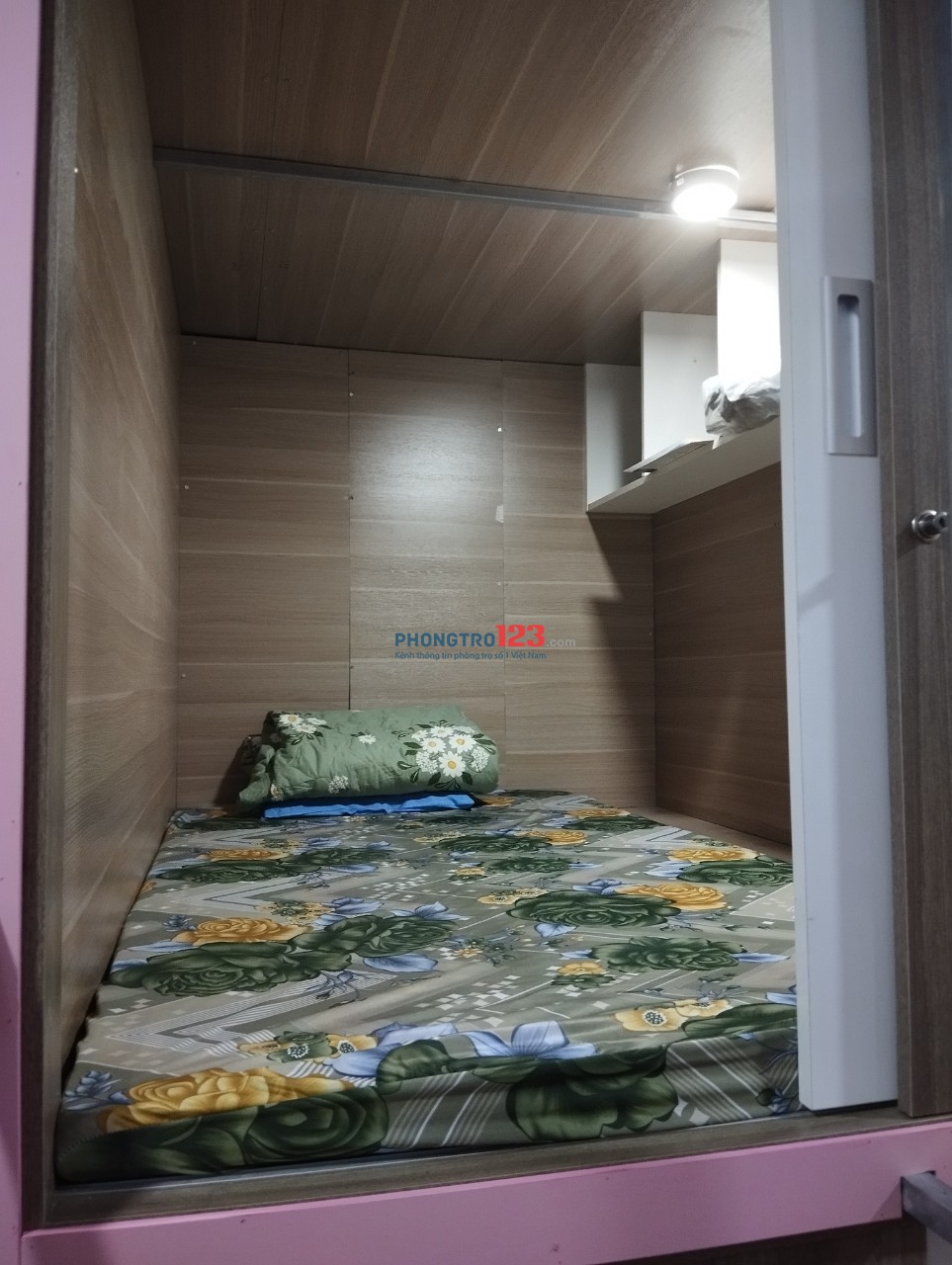 Sleep Box riêng tư 1 người ở đầy đủ tiện nghi giá rẻ đường Lê Đại Hành P.11 , Quận 11