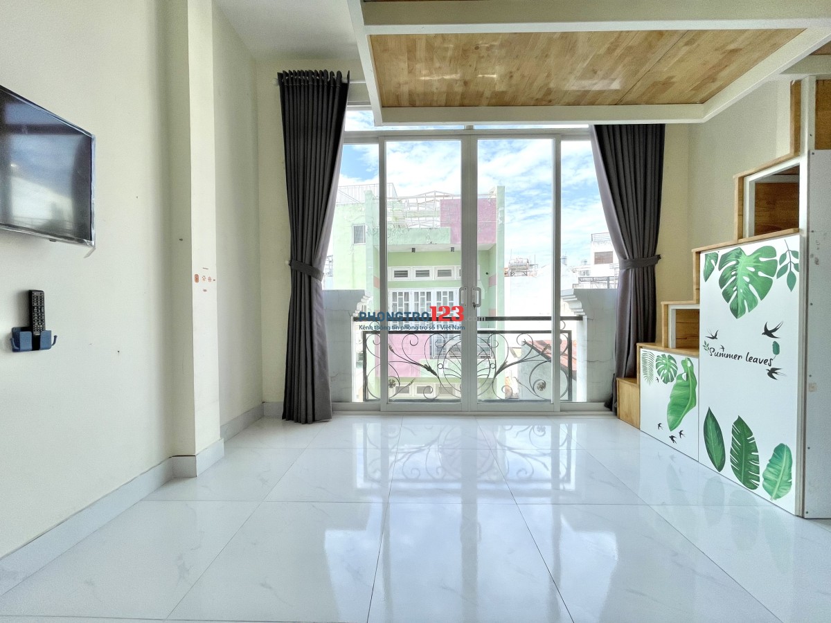 ️PHÒNG DUPLEX - THANG MÁY - FULL NỘI THẤT 5p đi chợ HẠNH KHÔNG TÂY - DỌN VÔ Ở NGAY