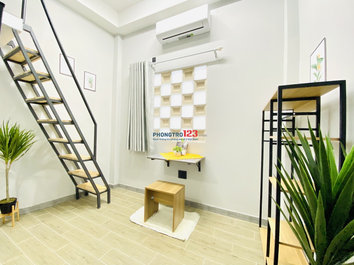 DUPLEX thang máy, tiện nghi đầy đủ sang xịn mịn, hẻm oto