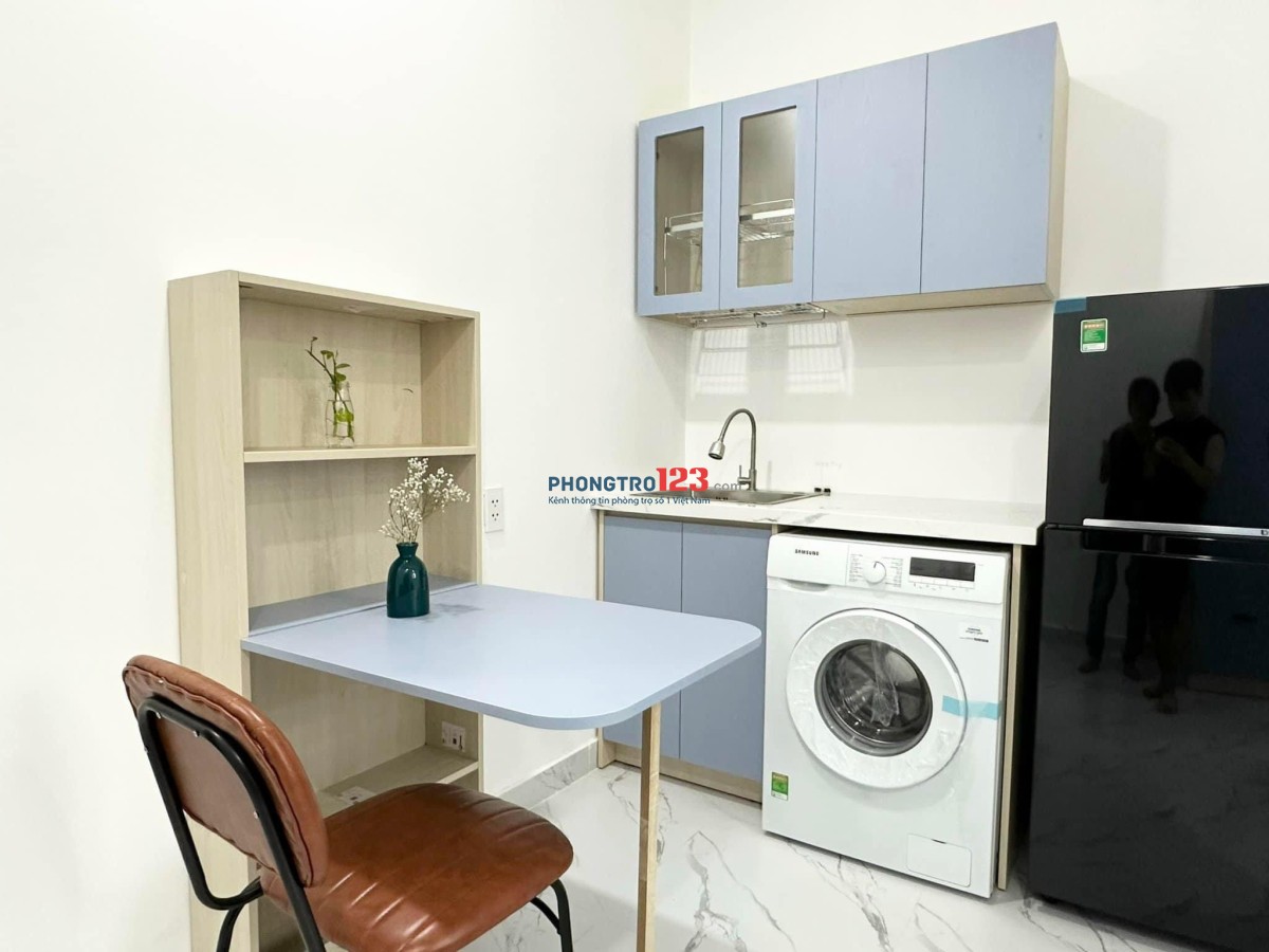 Phòng Full Tiện Nghi Máy Giặt Riêng 5P Đi Etown Cộng Hoà Tân Bình