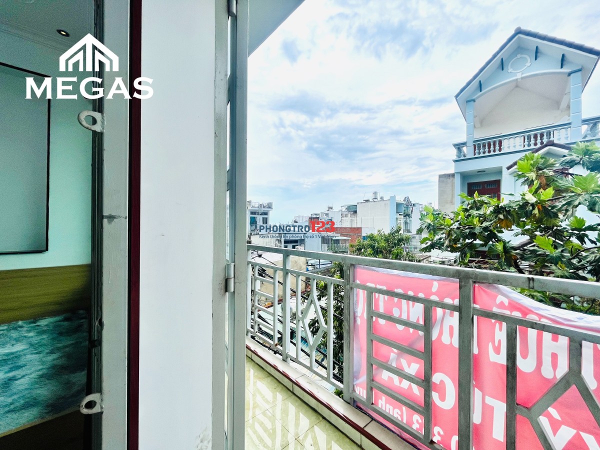 Căn Hộ Dịch Vụ Full Nội Thất - View Kính - Có Rooftop - Ngay Ngã Tư An Sương