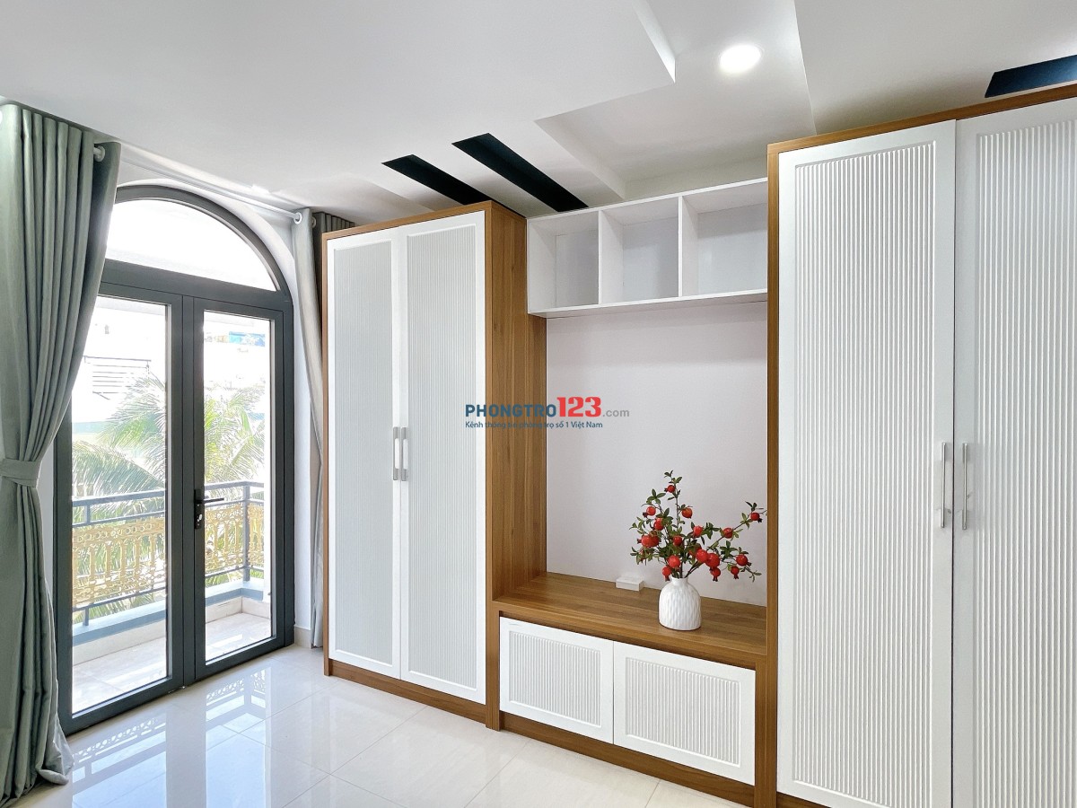 Trống sẵn 1 phòng ban công, 40m2, kế bên Phú Mỹ Hưng, full nt, máy giặt riêng, chỉ từ 5,5tr