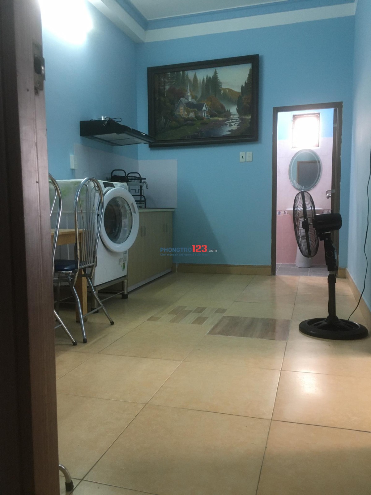Cho thuê CHDV CMT8, Quận 3 đối diện CV Lê Thị Riêng