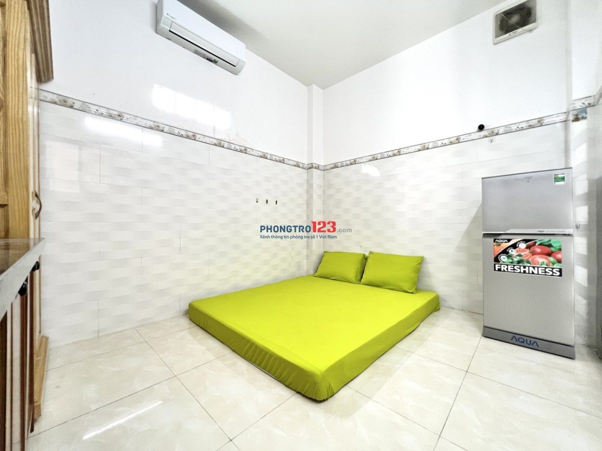 Phòng Xinh Y Hình 23m2 Full Nội Thất 5P Đi ĐH Văn Hiến Giao Âu Cơ Bảo Vệ, Thang Máy, Giờ Giấc Tự Do