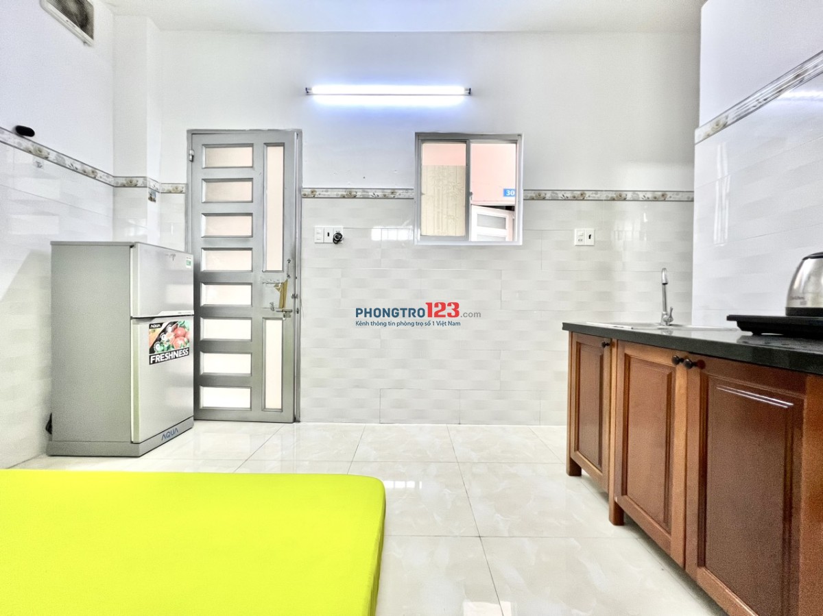 Phòng Xinh Y Hình 23m2 Full Nội Thất 5P Đi ĐH Văn Hiến Giao Âu Cơ Bảo Vệ, Thang Máy, Giờ Giấc Tự Do