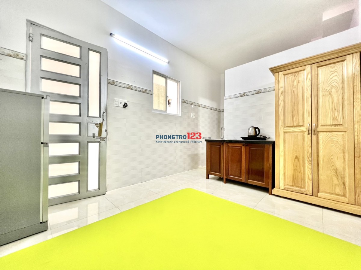 Phòng Xinh Y Hình 23m2 Full Nội Thất 5P Đi ĐH Văn Hiến Giao Âu Cơ Bảo Vệ, Thang Máy, Giờ Giấc Tự Do