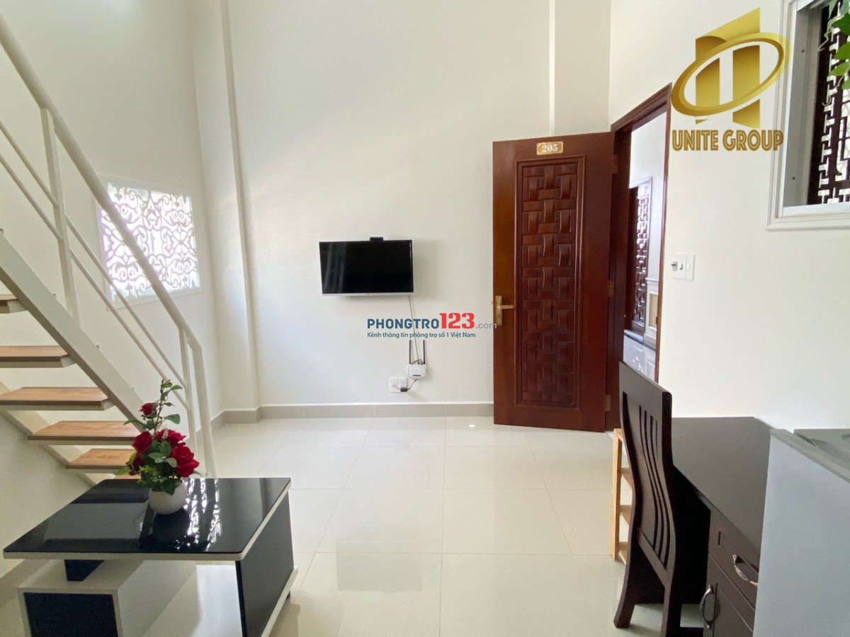 Căn hộ DUPLEX siêu rộng full nội thất gần các trường đại học TDT,RMIT,UFM