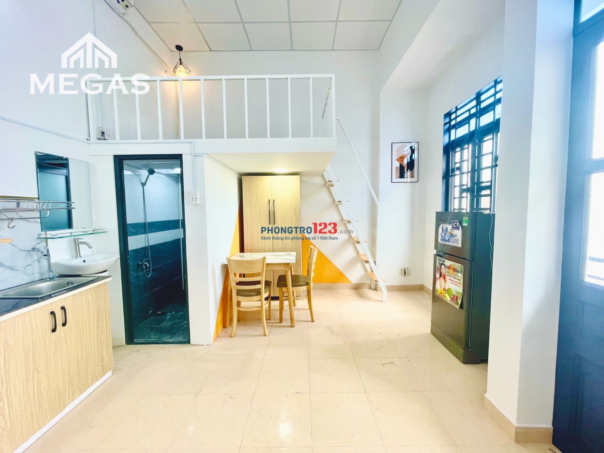 Phòng cho thuê duplex và studio full nội thất giá sinh viên