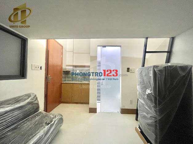 Cho thuê duplex mới 100% full nt, đầy đủ tiện nghi, cửa sổ. Khách dọn vào là ở luôn. Gần Lotte, Rmit