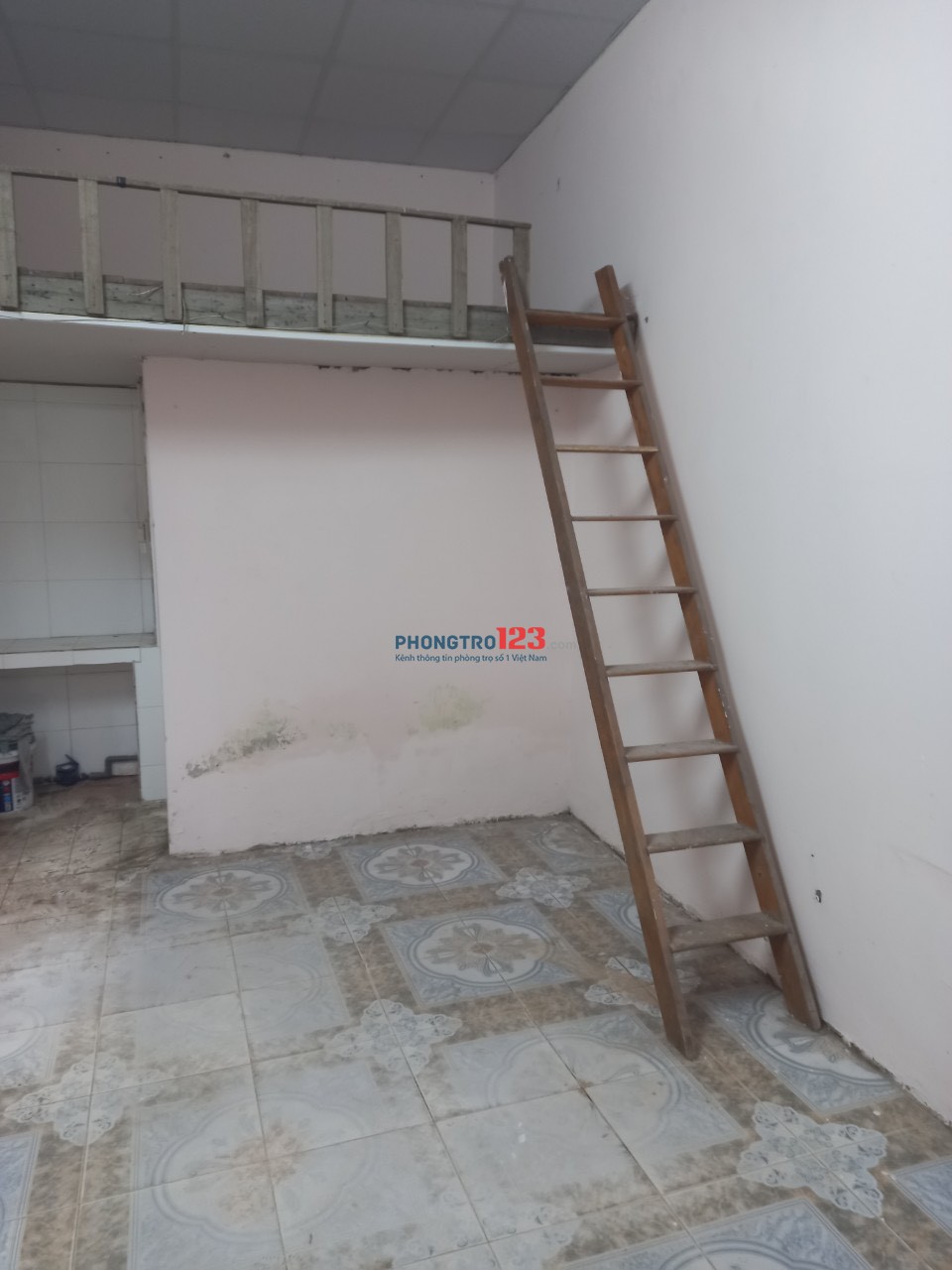 phòng 20m2 gác xép khu vực bưởi, hoàng quốc việt