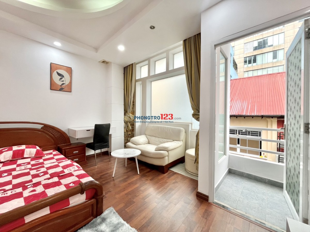 Cho thuê căn hộ 90m2 cao cấp Full nội thất tại Nguyễn Công Trứ, ngay Chợ Bến Thành, Trung tâm Q1