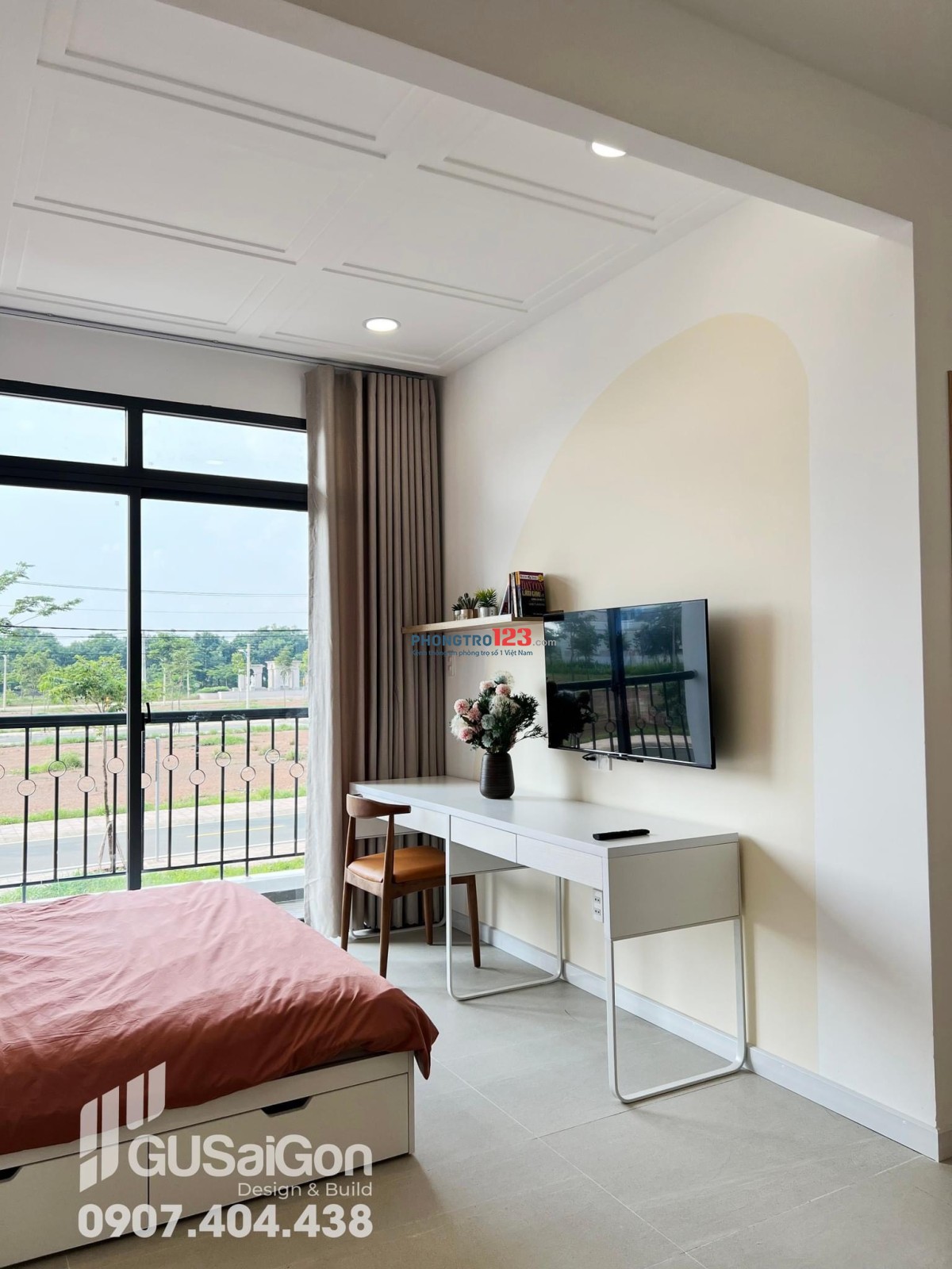 Căn Hộ May House đầy đủ nội thất, tiện nghi, giá chỉ từ 5,5tr/tháng.