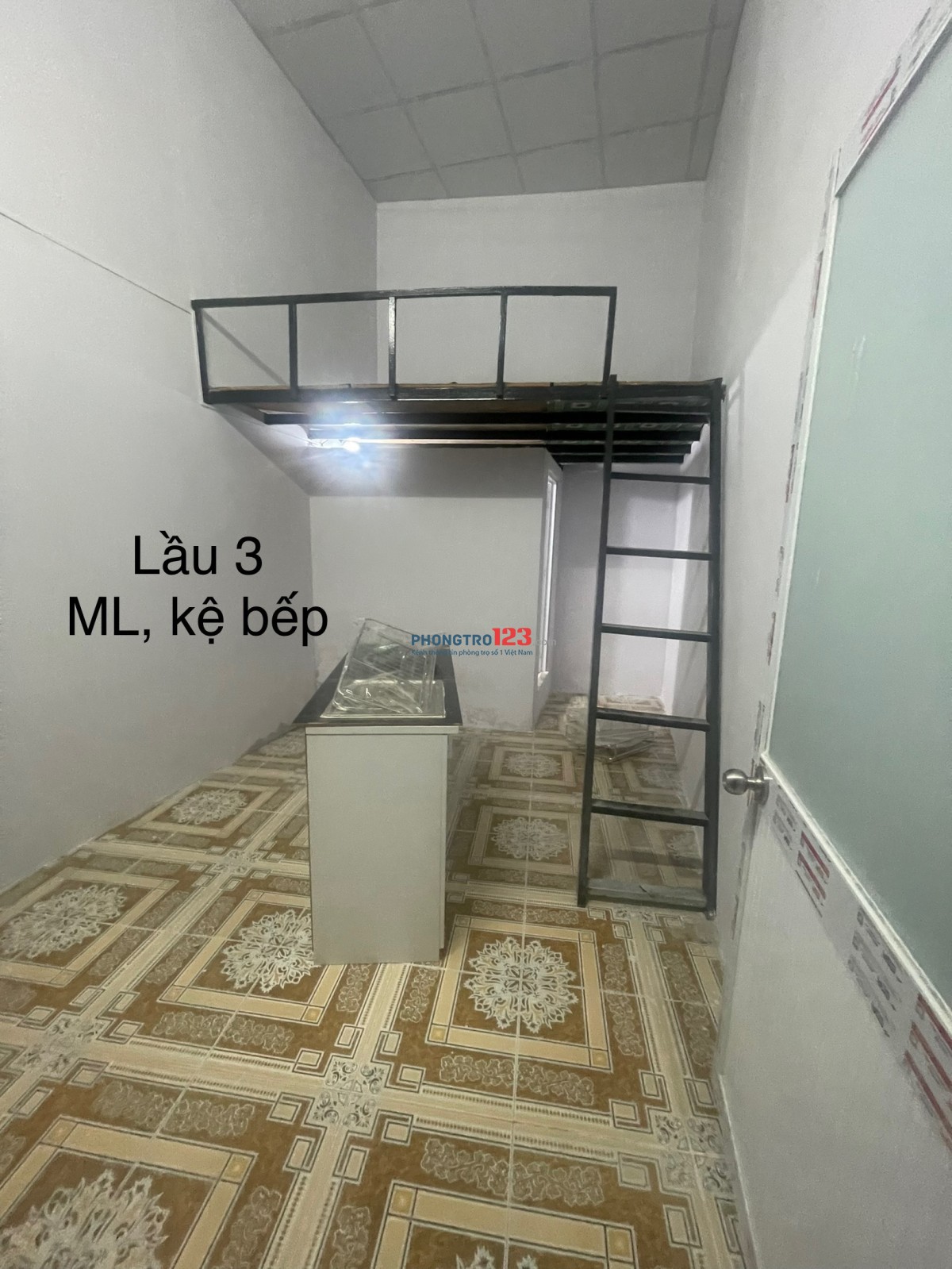 Phòng trọ giá rẻ Bình Thạnh có gác, mới keng chỉ từ 2TR5