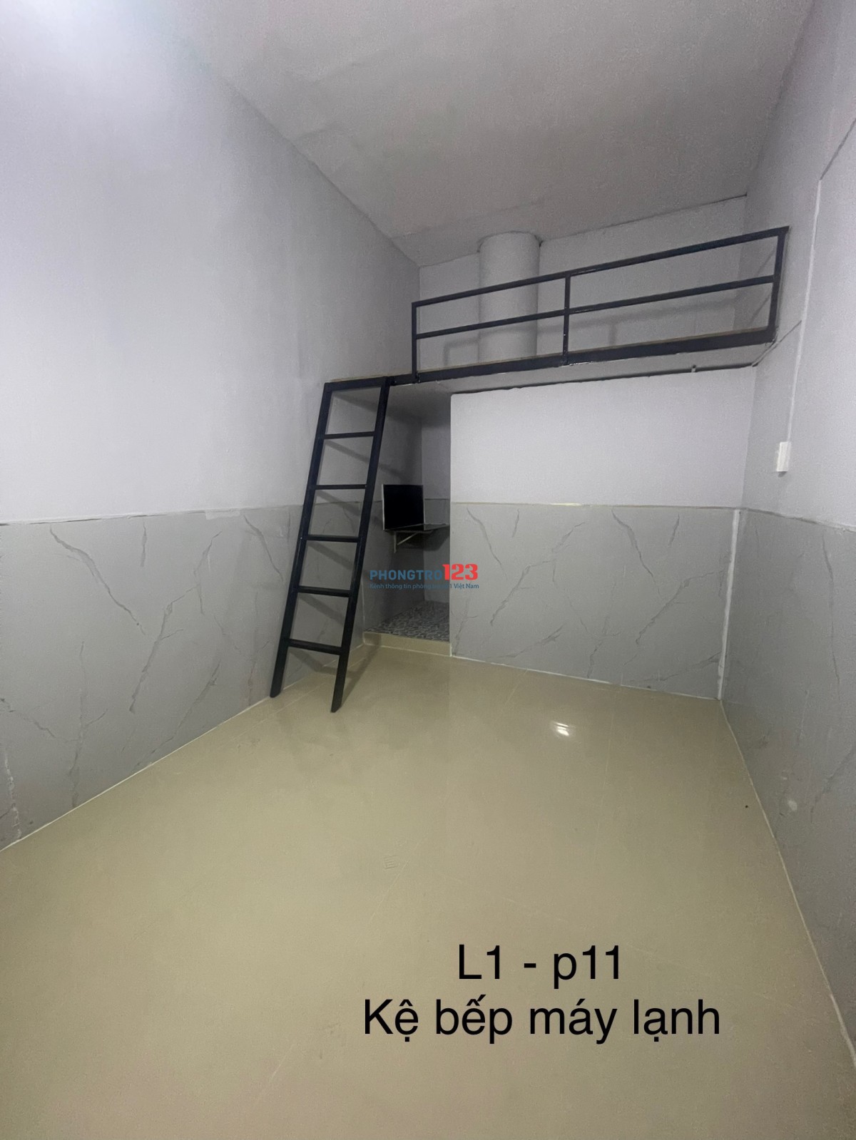 Phòng trọ giá rẻ Bình Thạnh có gác, mới keng chỉ từ 2TR5