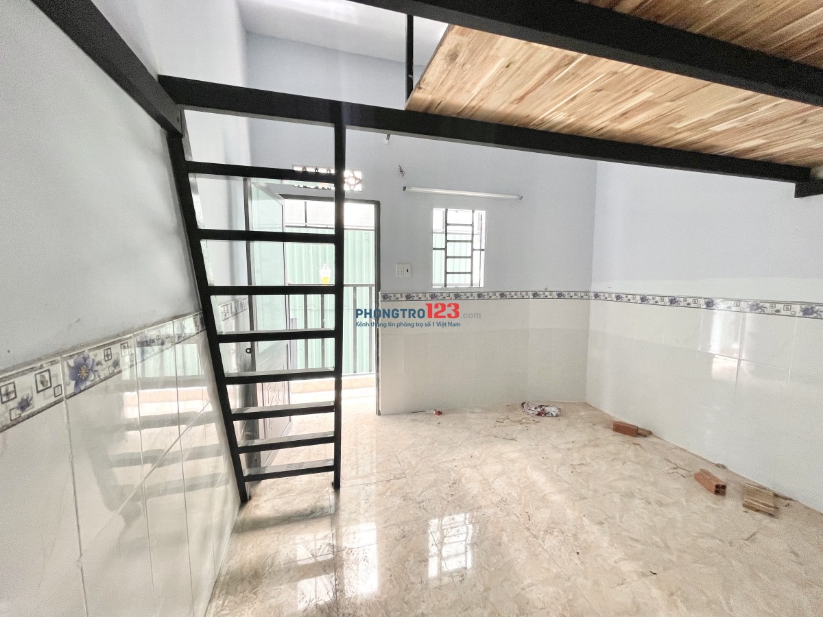 Phòng trọ 30m2 mới xây 100% gần đại học Văn Hiến đường Vườn Lài