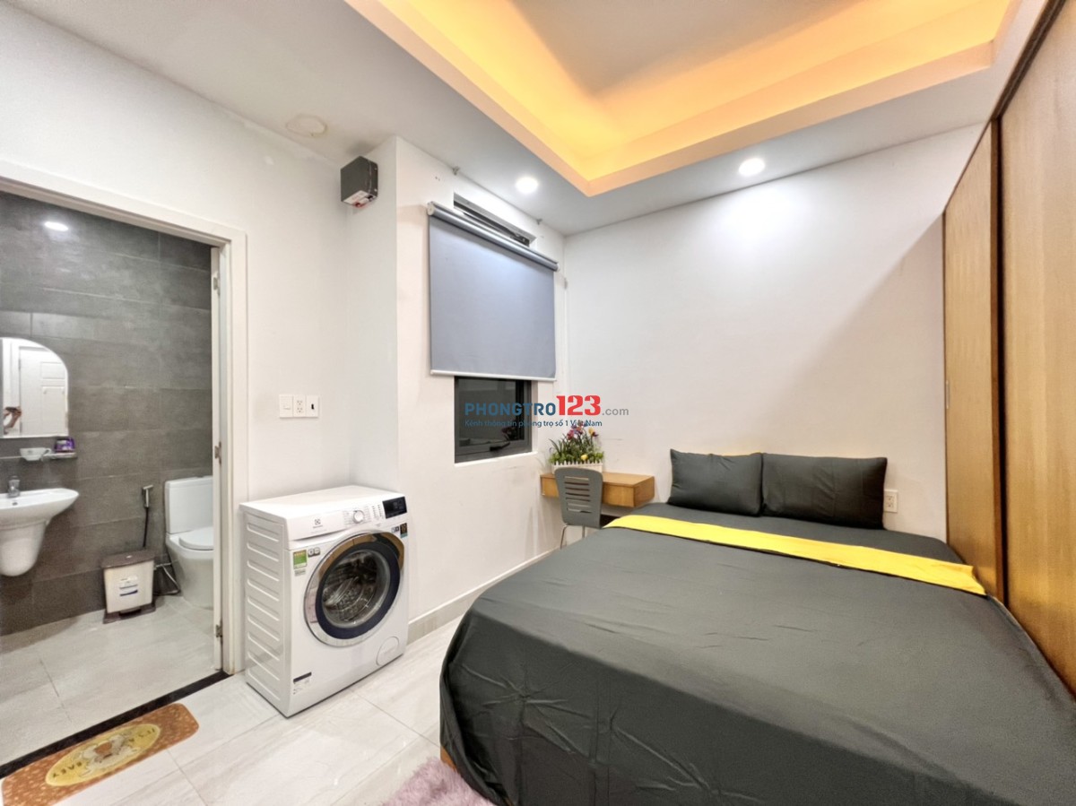 Phòng NEW - máy giặt riêng - full nội thất gần Ngã Tư Phú Nhuận