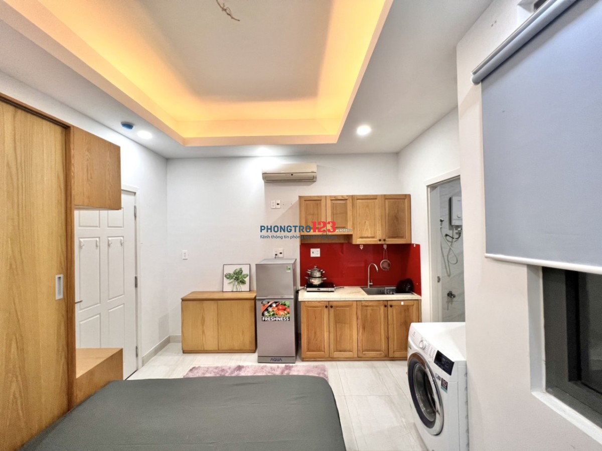 Phòng NEW - máy giặt riêng - full nội thất gần Ngã Tư Phú Nhuận