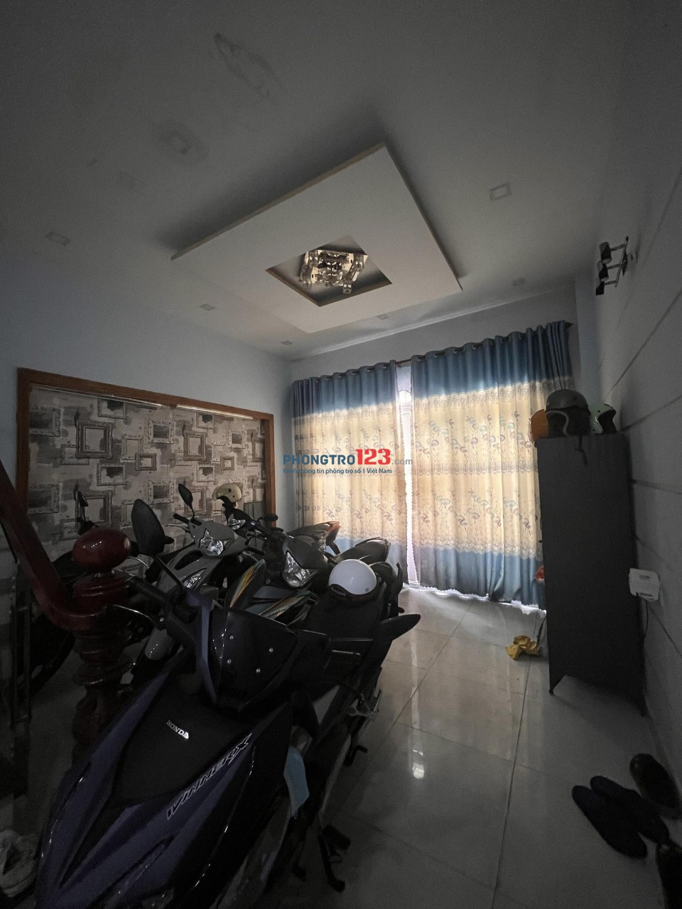 Nhà cho thuê gần Mercedes Quang Trung P8,GV, 4PN 3WC có sân để xe