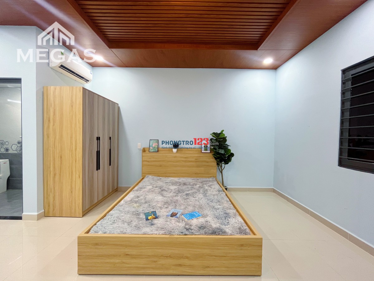 Căn hộ dịch vụ full nội thất và 1 phòng ngủ rộng 40m2 gần AEON Bình Tân