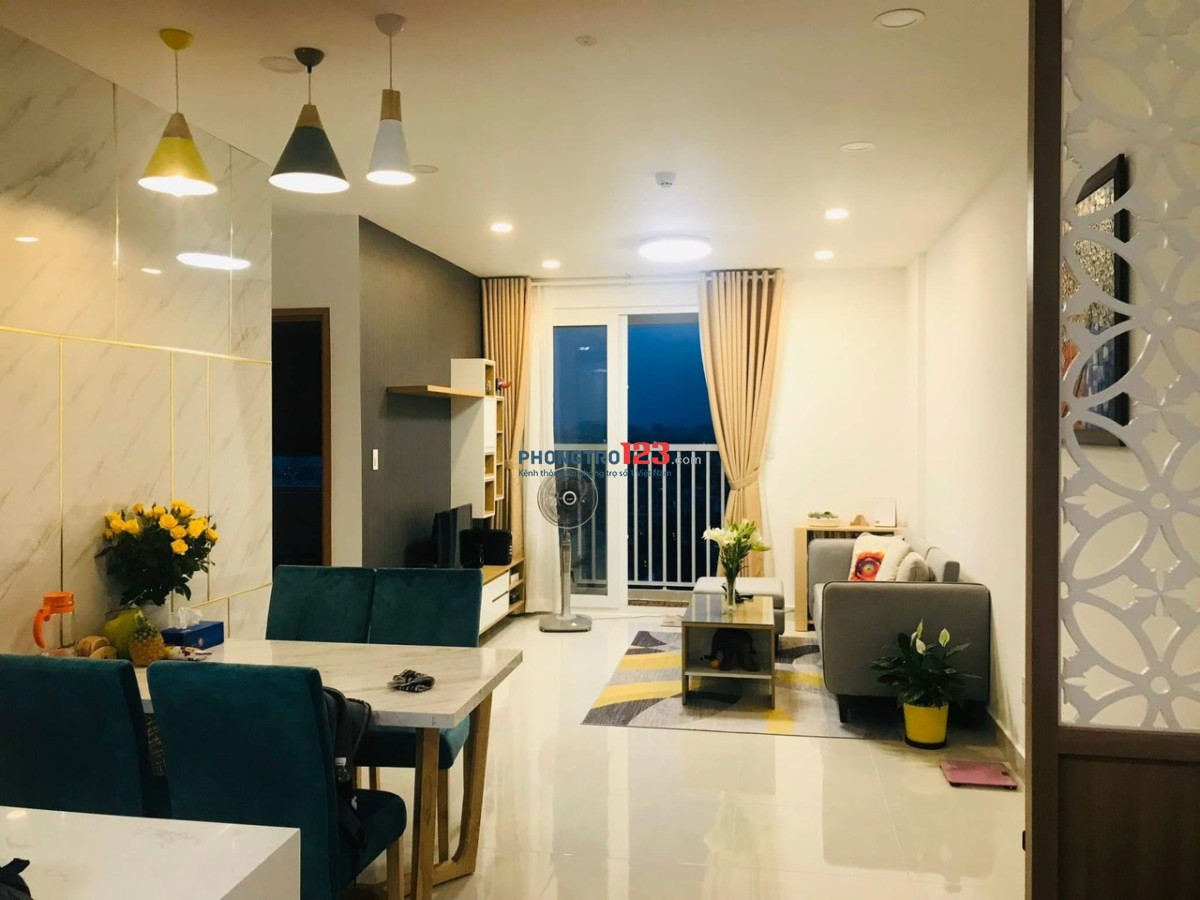 Cho thuê căn hộ Tara Residences Quận 8, DT : 78m2, 2PN, 2WC, Giá : 9.5 tr/th,