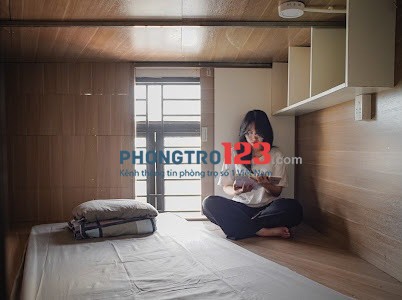 Cho thuê sleepbox cao cấp, đầy đủ nội thất, giá rẻ tại Quận 11