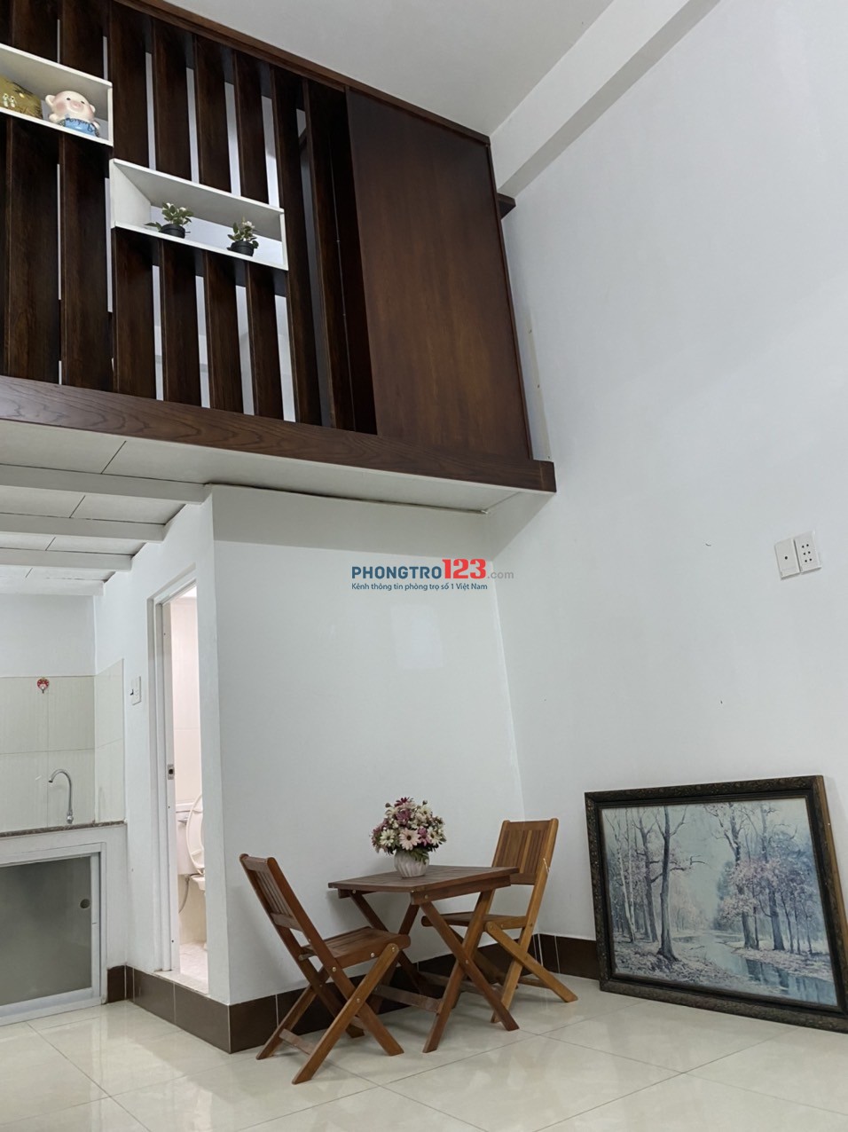 Phòng zá hạt dẻ - duplex siêu xịn tại THẠNH MỸ LỢi