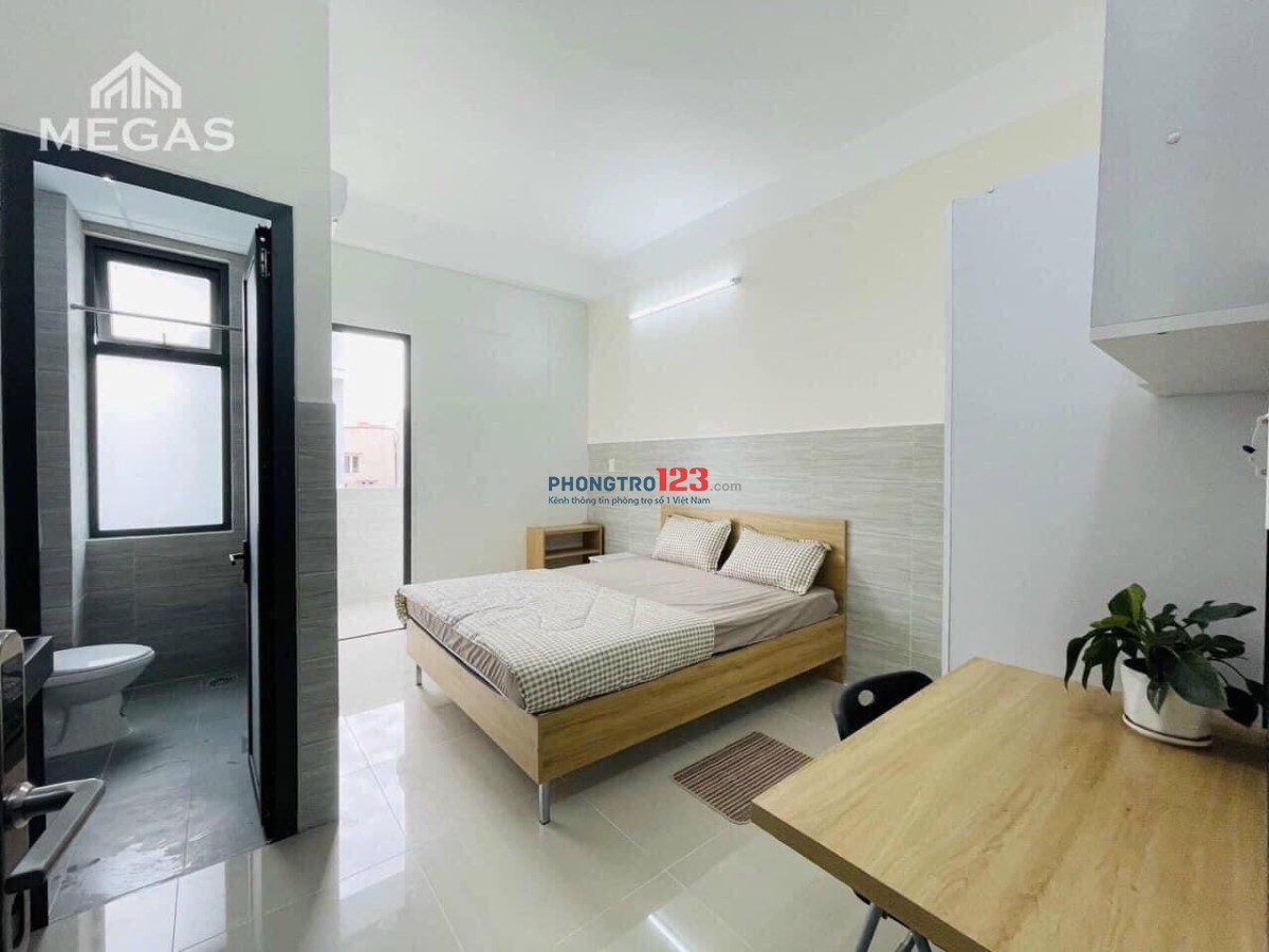Cho thuê căn hộ 35m2 - Full nội thất có ban công view sông Sài Gòn, Bình Lợi, Bình Thạnh