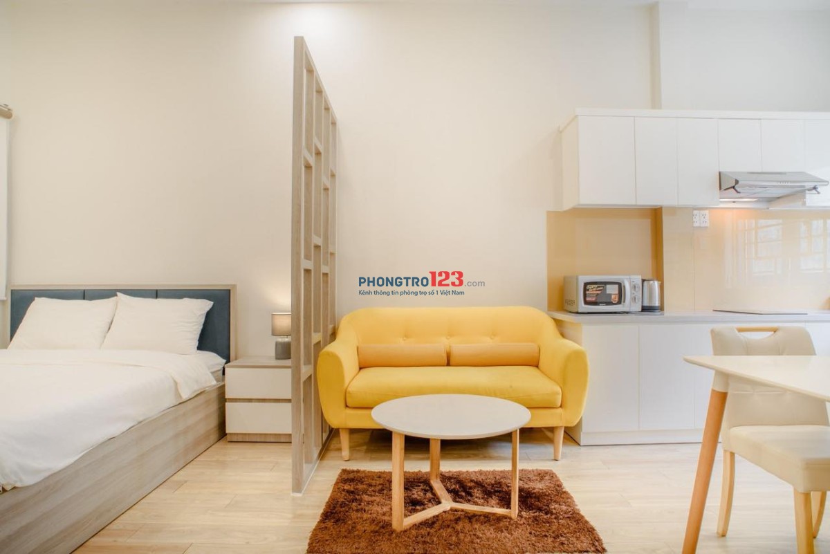 Căn hộ một phòng ngủ tách bếp full nội thất Trần Đình Xu Quận 1