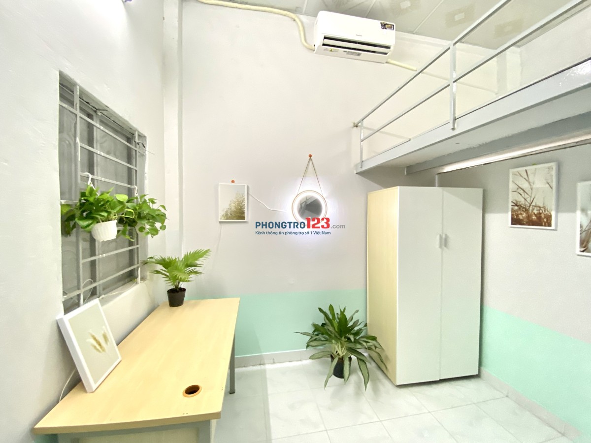 Cho thuê phòng có gác giá chỉ từ 2.800.000 SÁT AEON TÂN PHÚ
