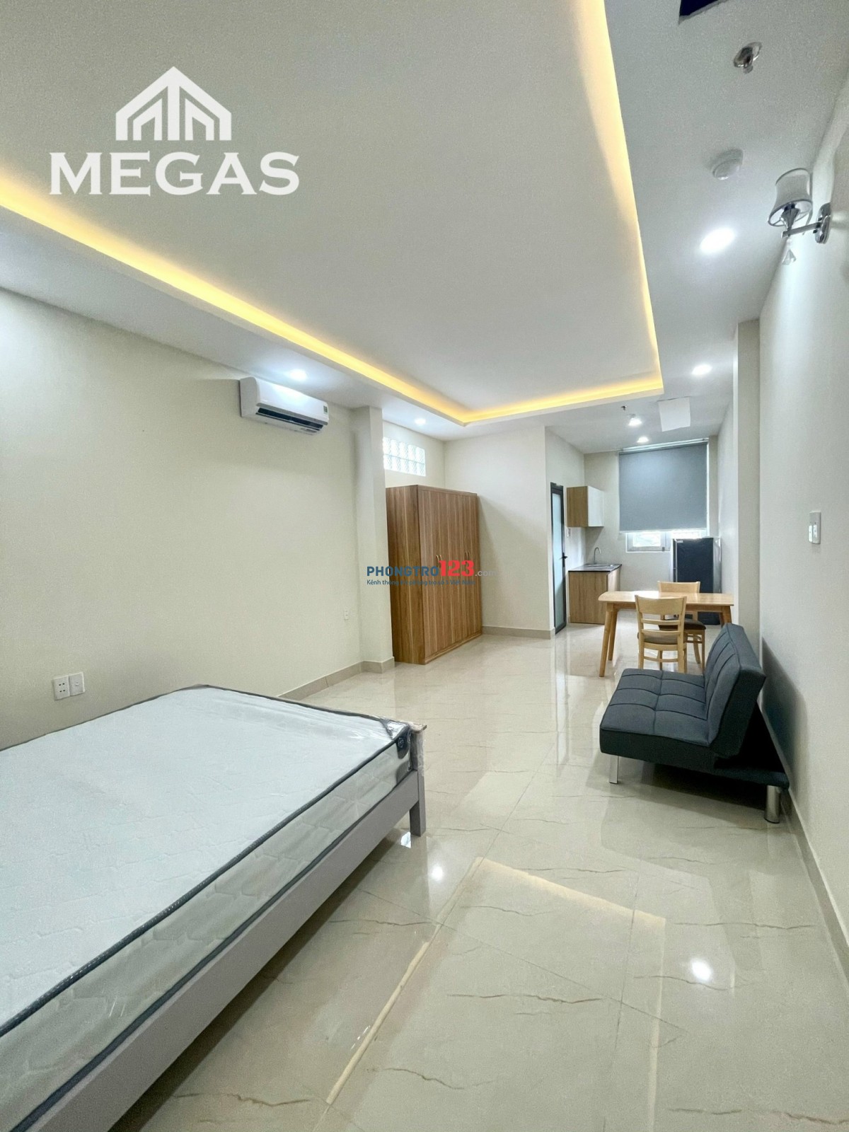 Căn hộ studio rộng rãi ngay đường Dưỡng Đình Hội Q9