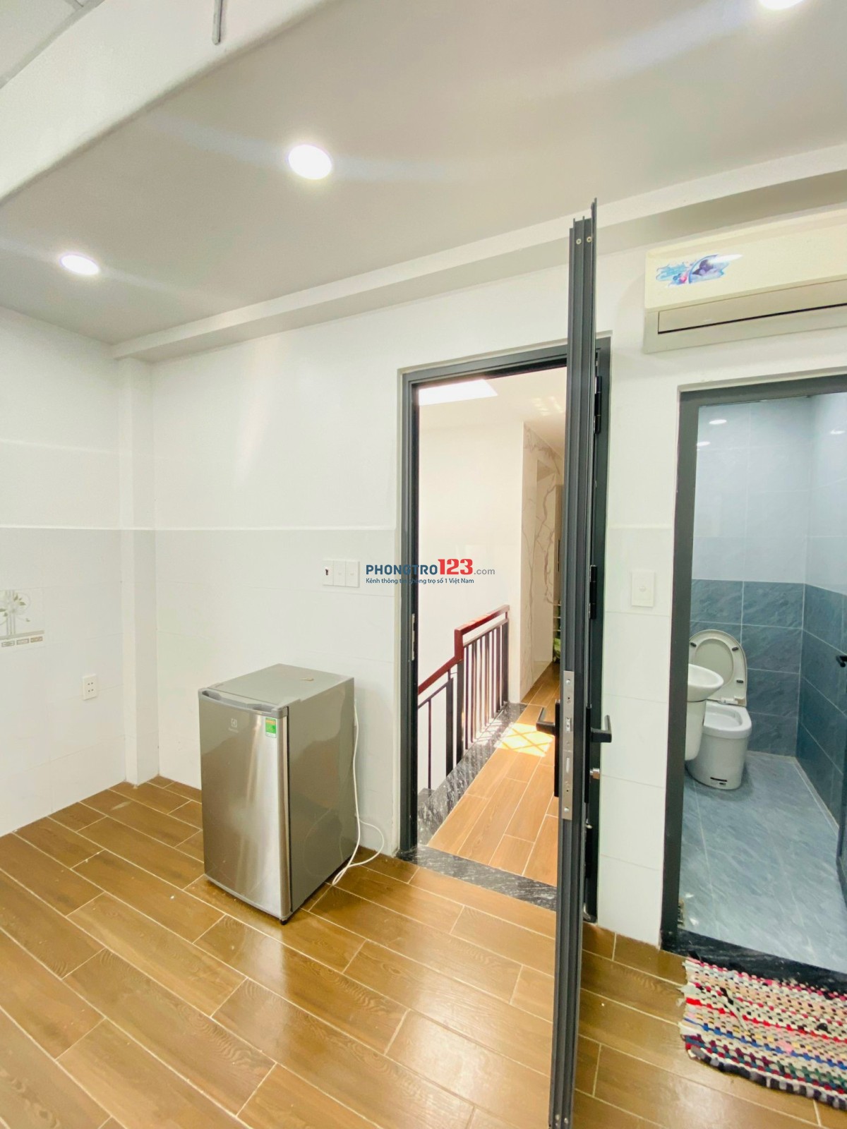 Phòng mới xây 100% có nội thất kiểu phòng đẹp tại Tân Bình