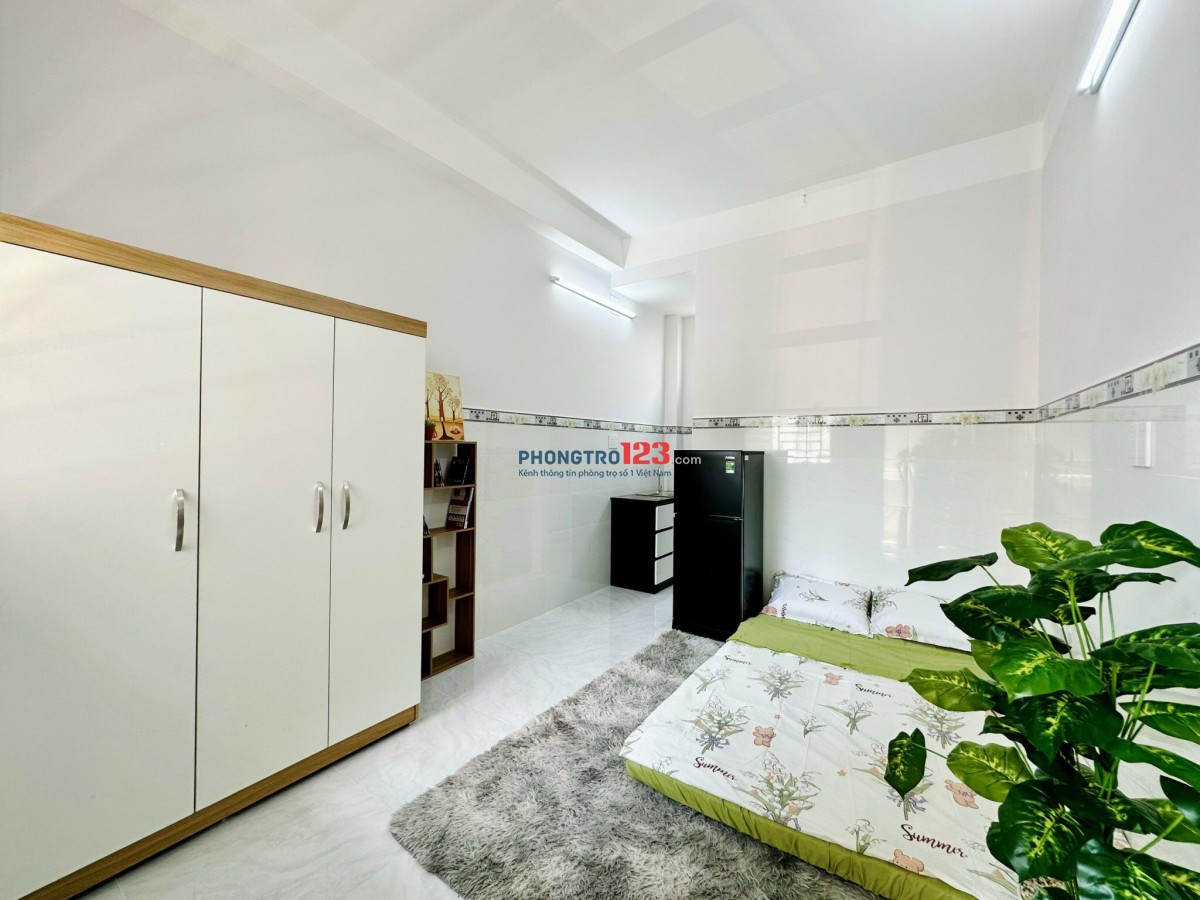 STUDIO 30m2 Cửa Sổ Lớn Thoáng_Nơ Trang Long_Bình Thạnh Nhà Mới 100%