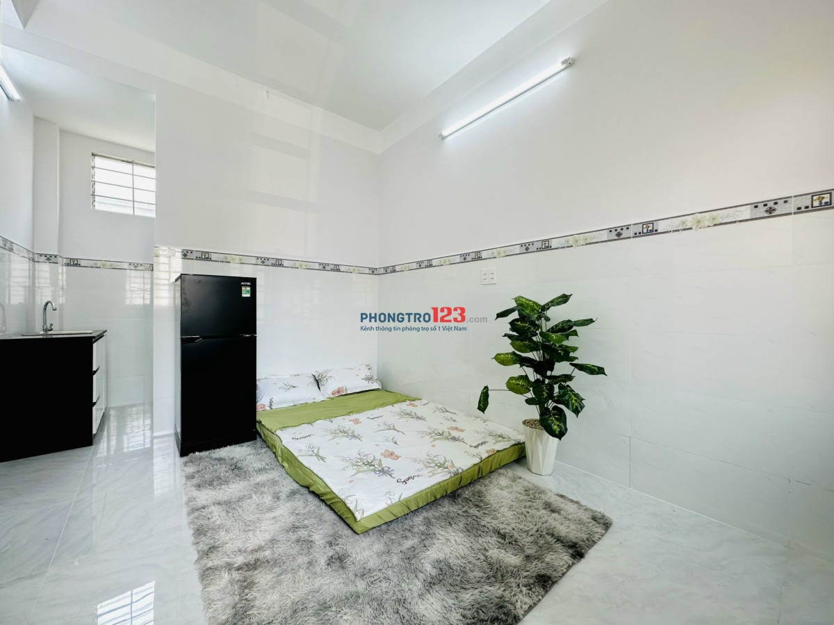 STUDIO 30m2 Cửa Sổ Lớn Thoáng_Nơ Trang Long_Bình Thạnh Nhà Mới 100%