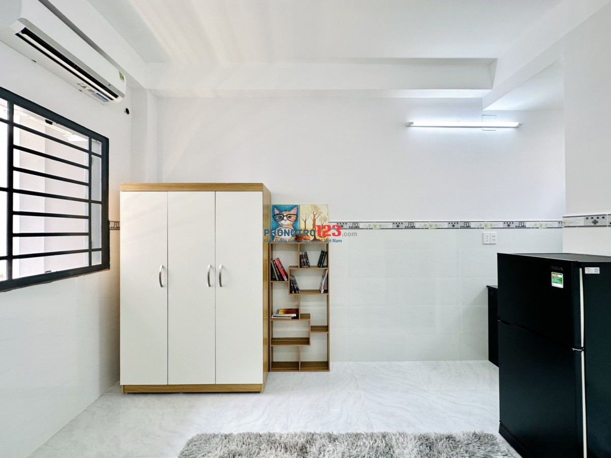 STUDIO 30m2 Cửa Sổ Lớn Thoáng_Nơ Trang Long_Bình Thạnh Nhà Mới 100%