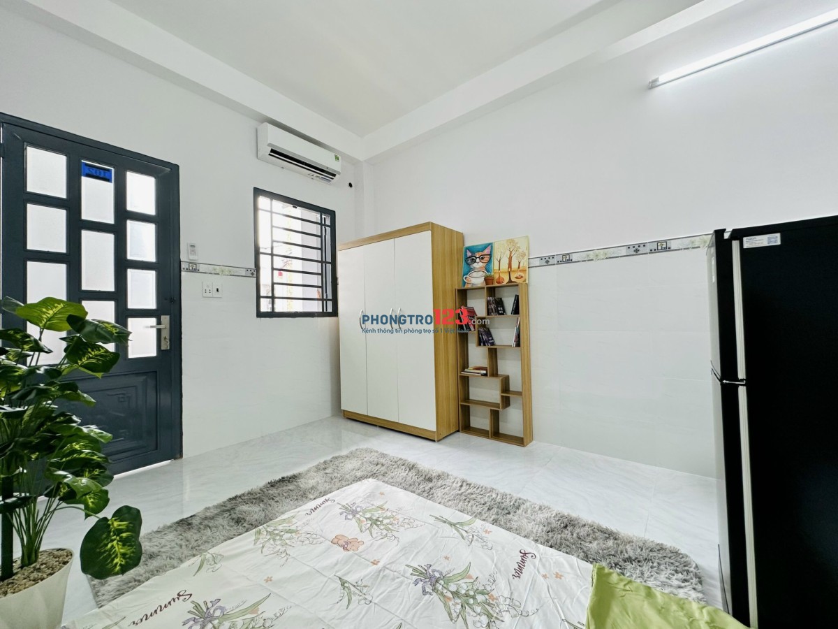 STUDIO 30m2 Cửa Sổ Lớn Thoáng_Nơ Trang Long_Bình Thạnh Nhà Mới 100%