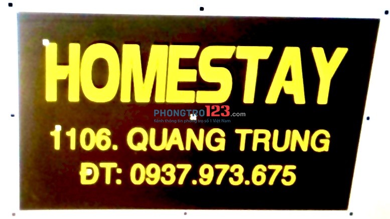 HOMESTAY 1106 Quag Trung P8 Gò Vấp