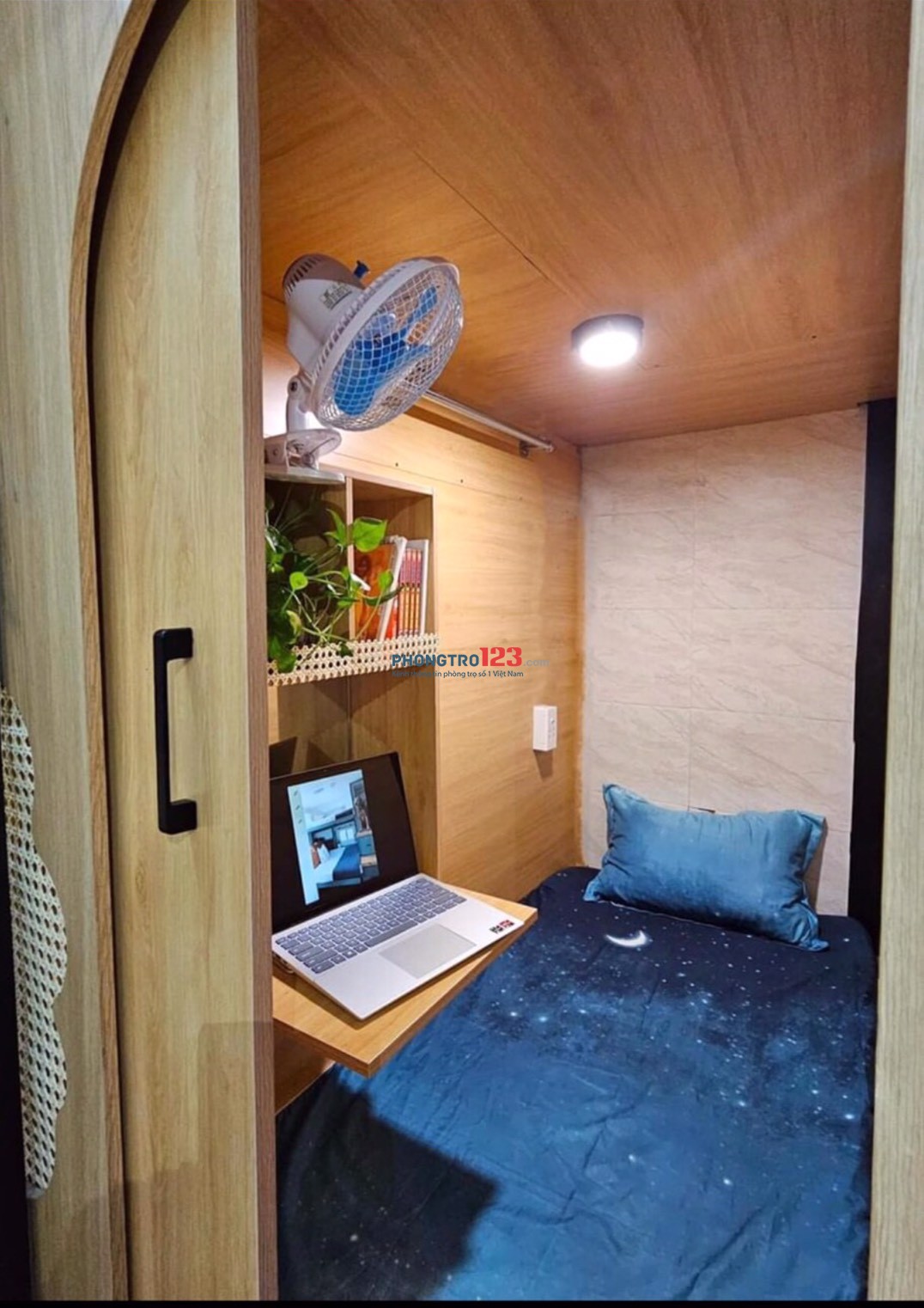 Cho Thuê KTX & SLEEPBOX gần Công Viên Gia Định gần Đại Học Tài Chính Marketing_Công Nghiệp