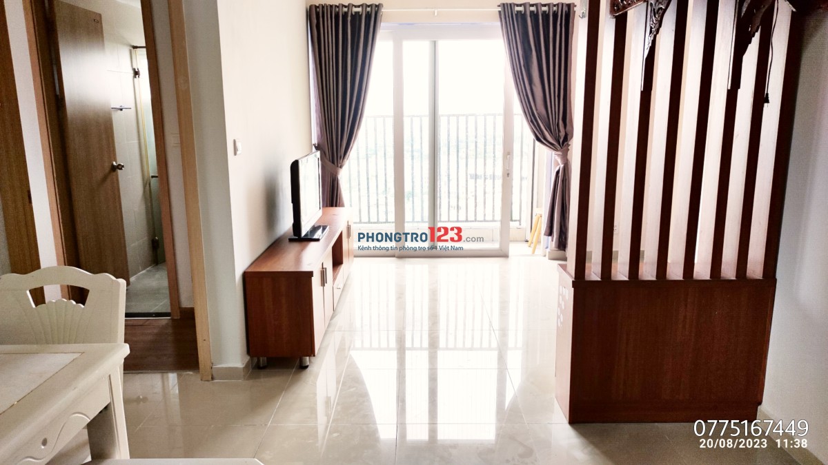 Cho thuê căn hộ cao cấp tầng cao view siêu đẹp quận Bình Tân 2PN 2WC