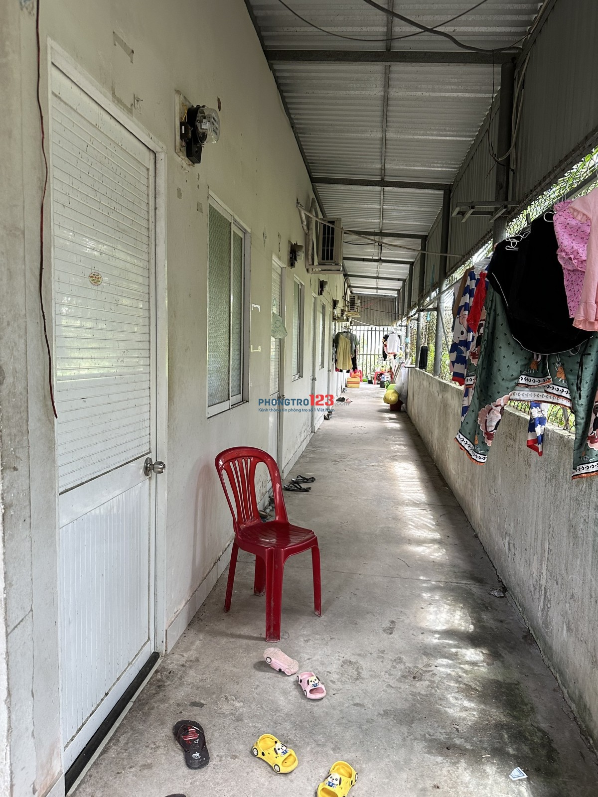 Phòng cho thuê giá bình dân (700k/tháng) tại Thị trấn Tầm Vu, Châu Thành, Long An (đường tỉnh lộ 827)