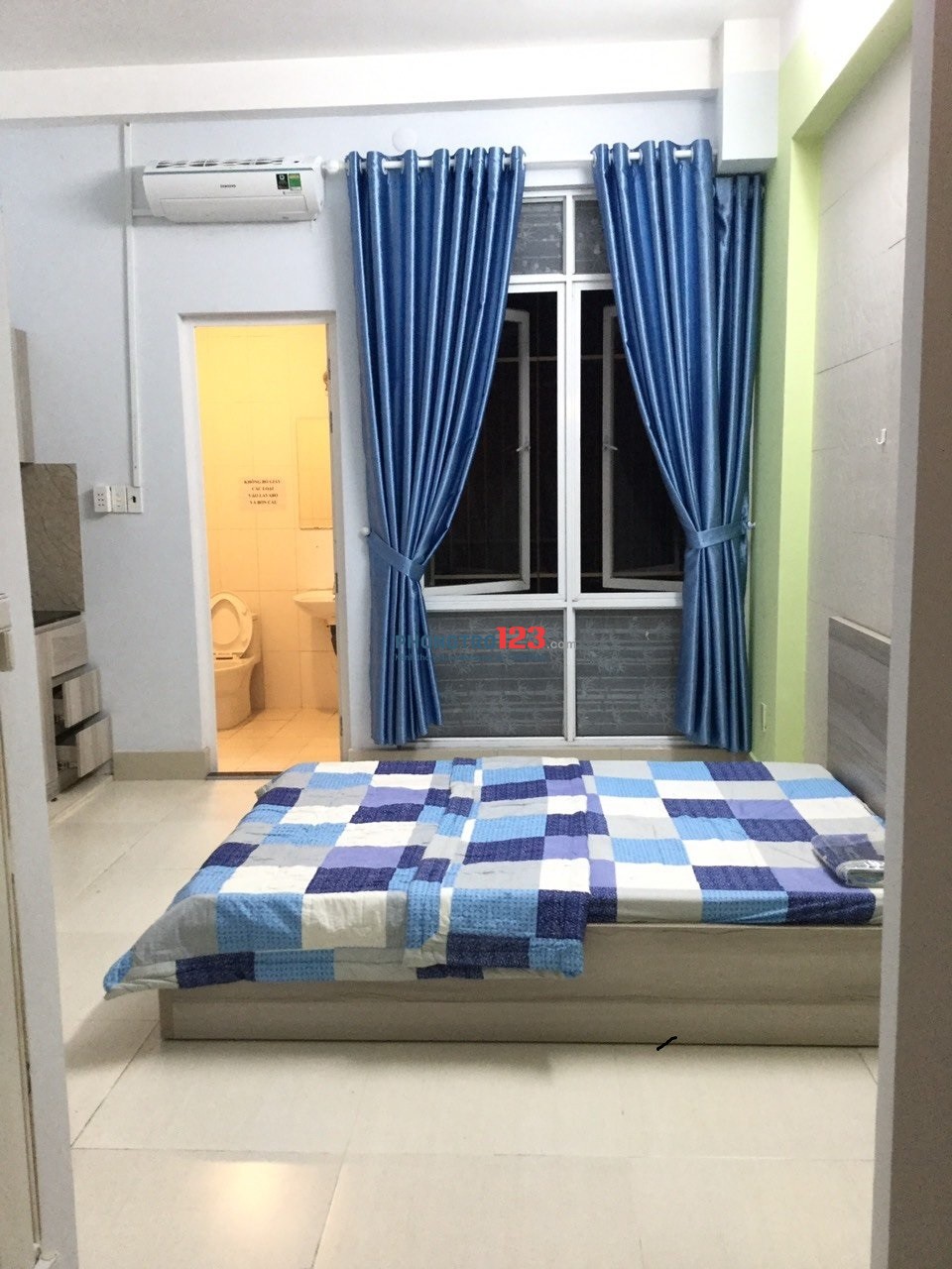 Cho thuê phòng MỚI 25m2 tại 17 Nguyễn Công Hoan, PN. Có 2 cửa sổ - Free 2 xe