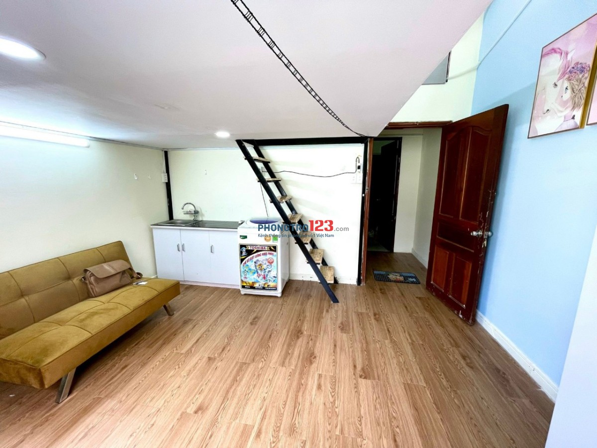  Cho thuê phòng trọ_GÁC RỘNG ở được 5-6người- siêu rộng-cửa sổ trời- full nội thất