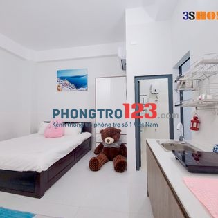 phòng trọ FULL NỘI THẤT GẦN CHỢ HẠNH THÔNG TÂY