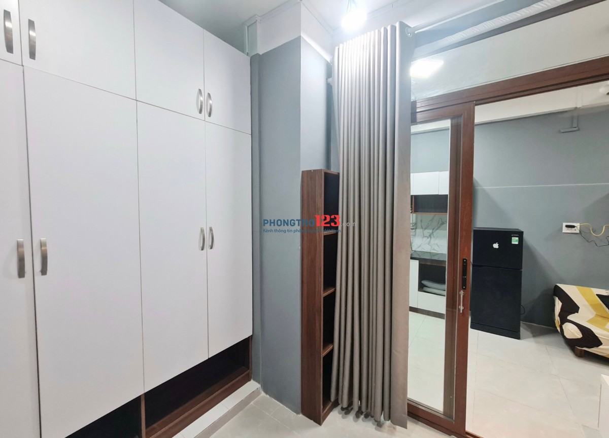 Căn hộ 1 phòng ngủ full nội thất gần SÂN BAY, ĐH HUFLIT, ĐH TÀI CHÍNH-MARKETING