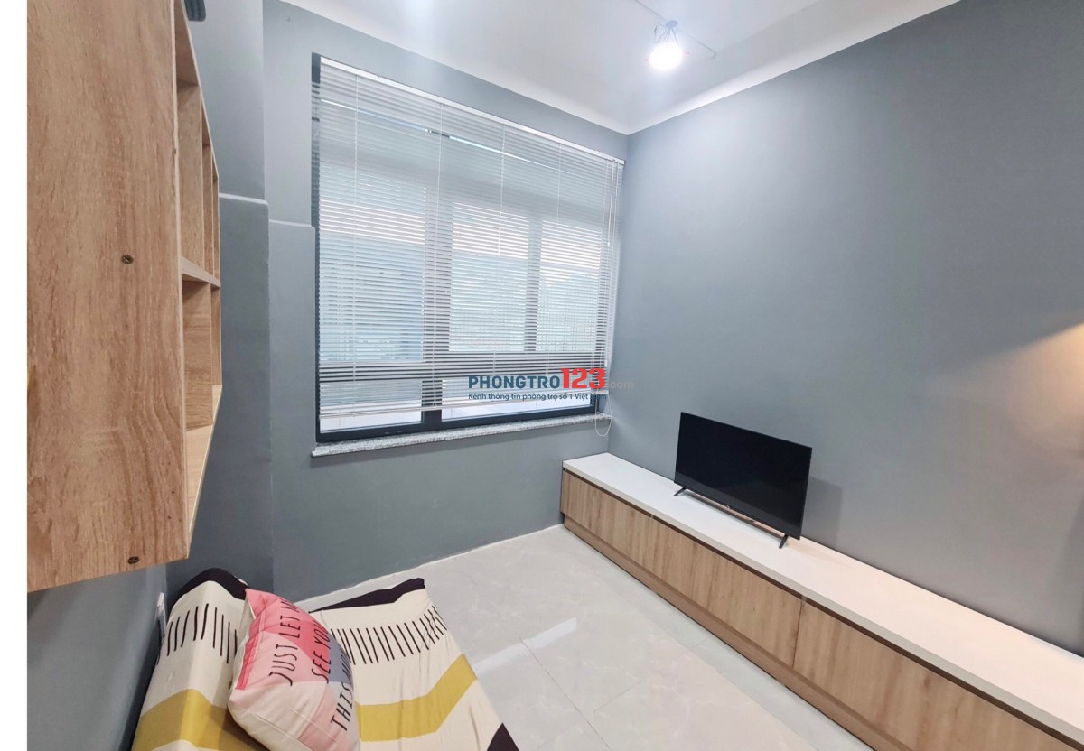 Căn hộ 1 phòng ngủ full nội thất gần SÂN BAY, ĐH HUFLIT, ĐH TÀI CHÍNH-MARKETING