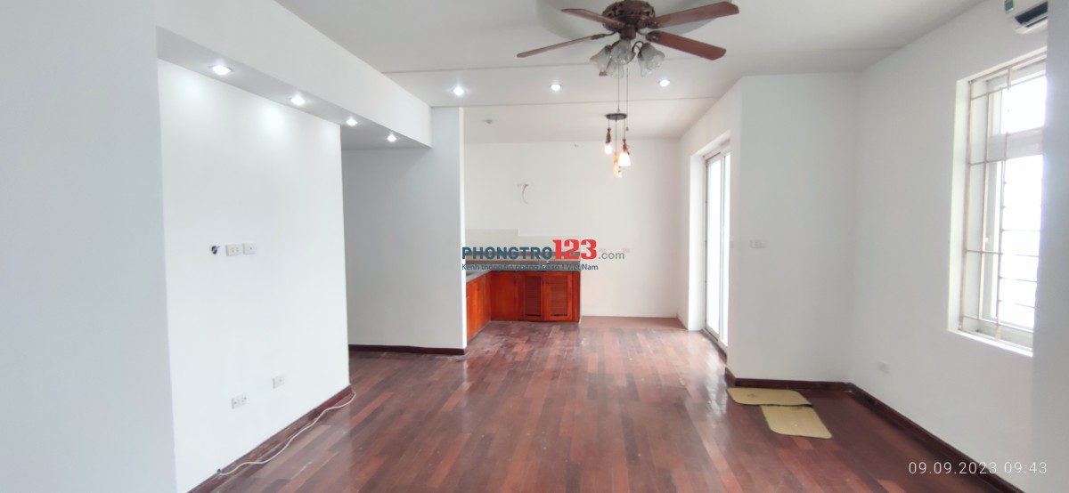 Cho thuê căn hộ 112 mét vuông tại N03, Trần Quí Kiên, phường Dịch vọng ,quận Cầu giấy