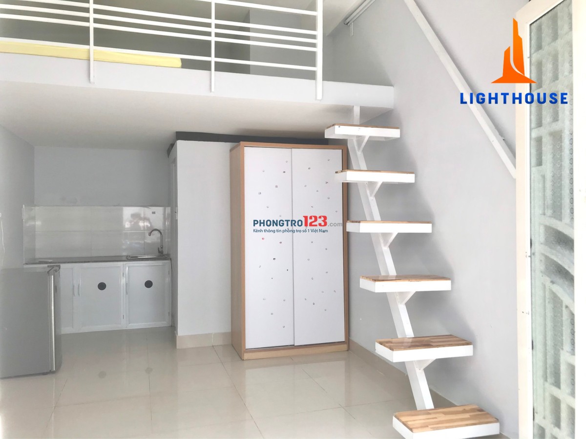 CĂN HỘ DUPLEX FULL NỘI THẤT GẦN ĐẠI HỌC VĂN LANG, BẢO VỆ AN NINH