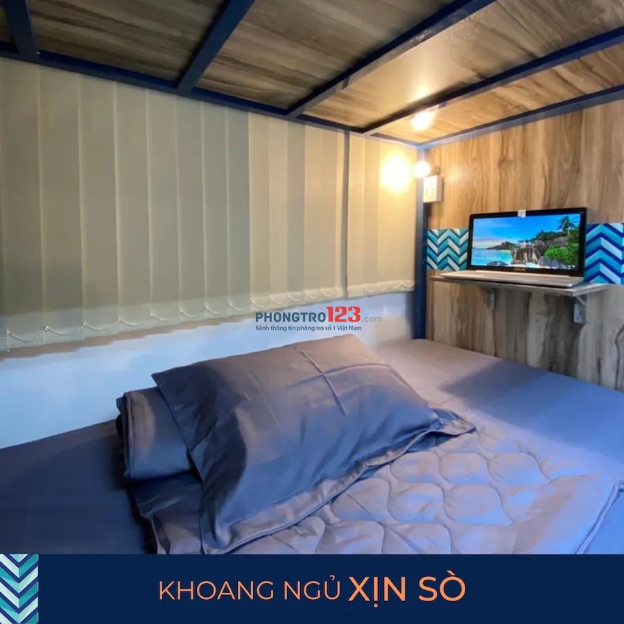 Ký túc xá cao cấp 345 Trần Hưng Đạo, Q1. Giá từ 2tr1