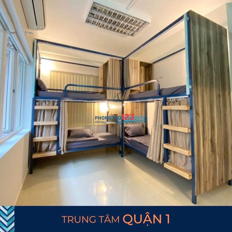 Ký túc xá cao cấp 345 Trần Hưng Đạo, Q1. Giá từ 2tr1